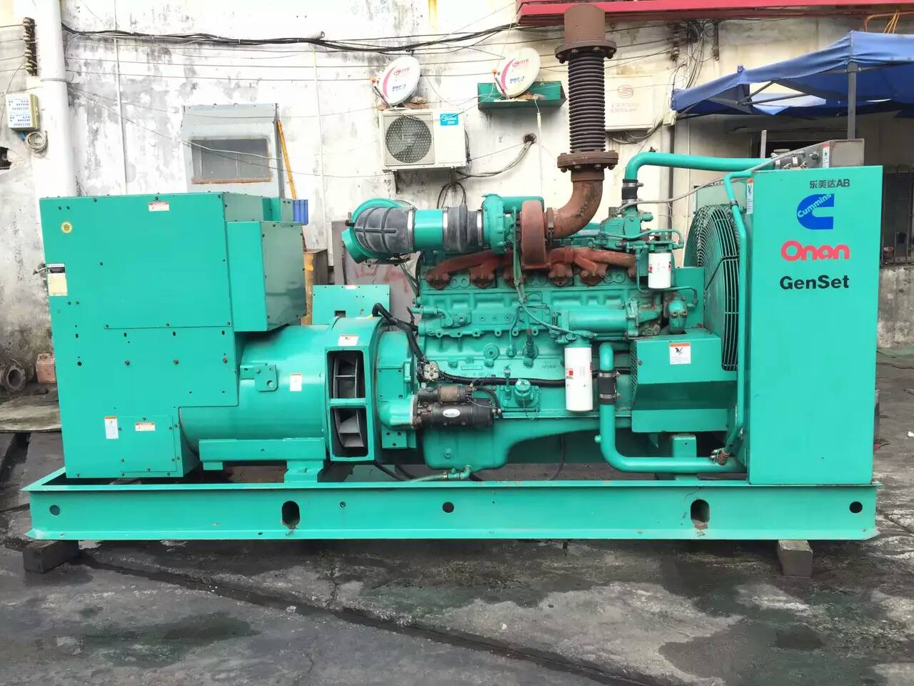 许昌租赁发电机-柴油发电机不正常冒烟的原因